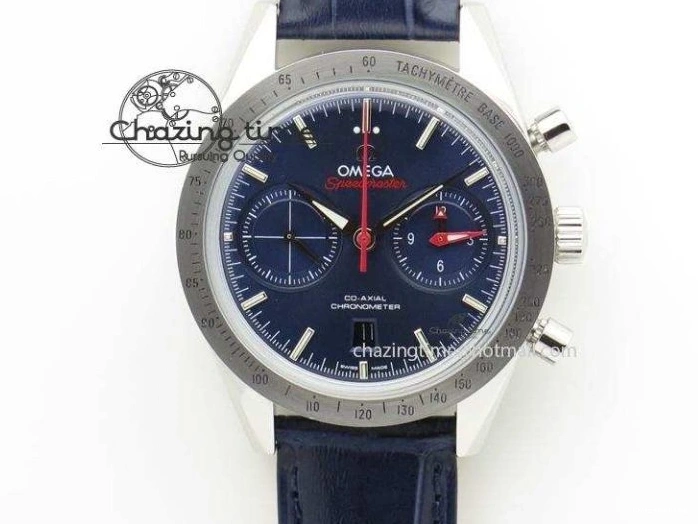 0317 Supportive De Ville Date SS VSF 1:1 Best Edition Blue Dial on SS Bracelet A 7700